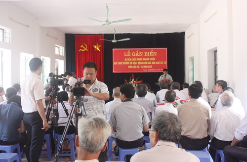 Quang cảnh buổi Lễ (Ảnh: gdtd.vn)