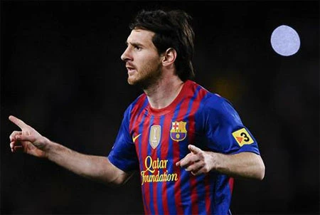 Messi giành danh hiệu &quot;vua phá lưới&quot; Champions League 2011-12