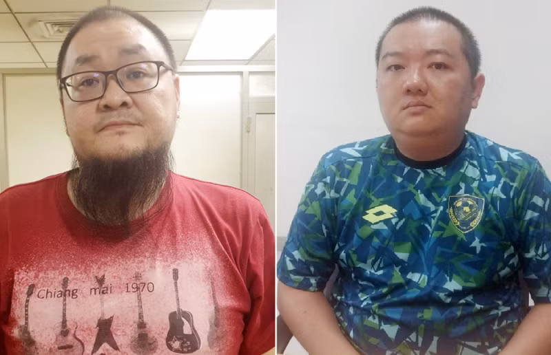 2 nghi phạm người Trung Quốc mang quốc tịch Malaysia bị bắt giữ.