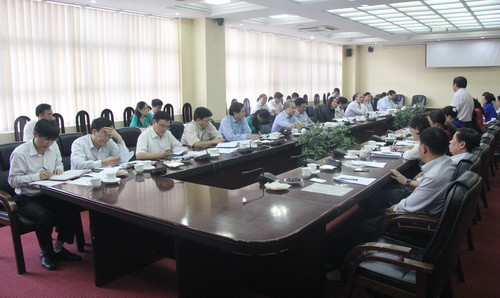 Toàn cảnh buổi làm việc Toàn cảnh buổi làm việc