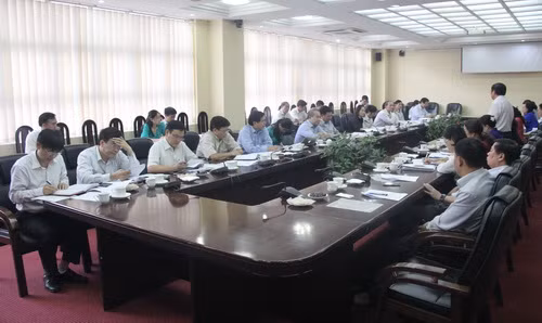 Toàn cảnh buổi làm việc