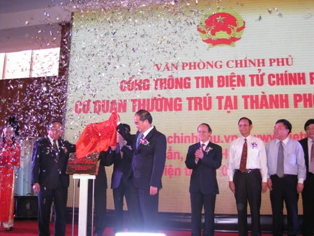 Khai trương Cơ quan thường trú Cổng TTĐT Chính phủ tại TP. Đà Nẵng