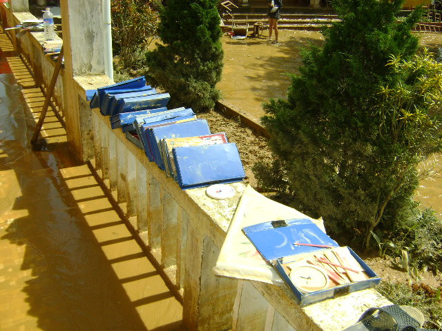 &quot;Hậu lũ&quot; tại một trường tiểu học ảnh 2