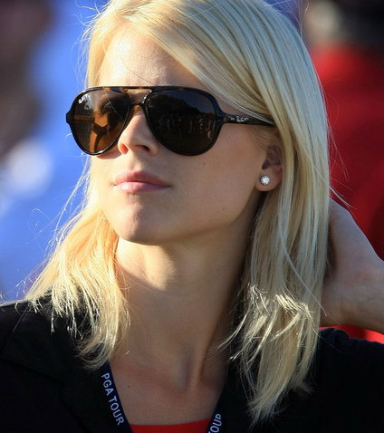 Và Elin Nordegren đứng vị trí thứ 3