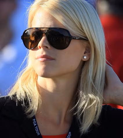 Và Elin Nordegren đứng vị trí thứ 3