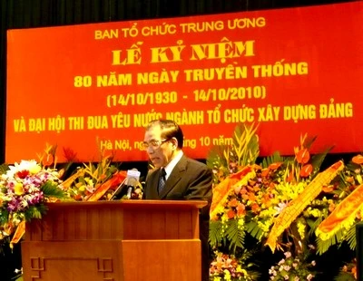 Ngành Tổ chức xây dựng Đảng cần làm thật tốt 5 nhiệm vụ, giải pháp