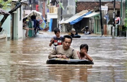 Thảm họa lụt lội ở Indonesia