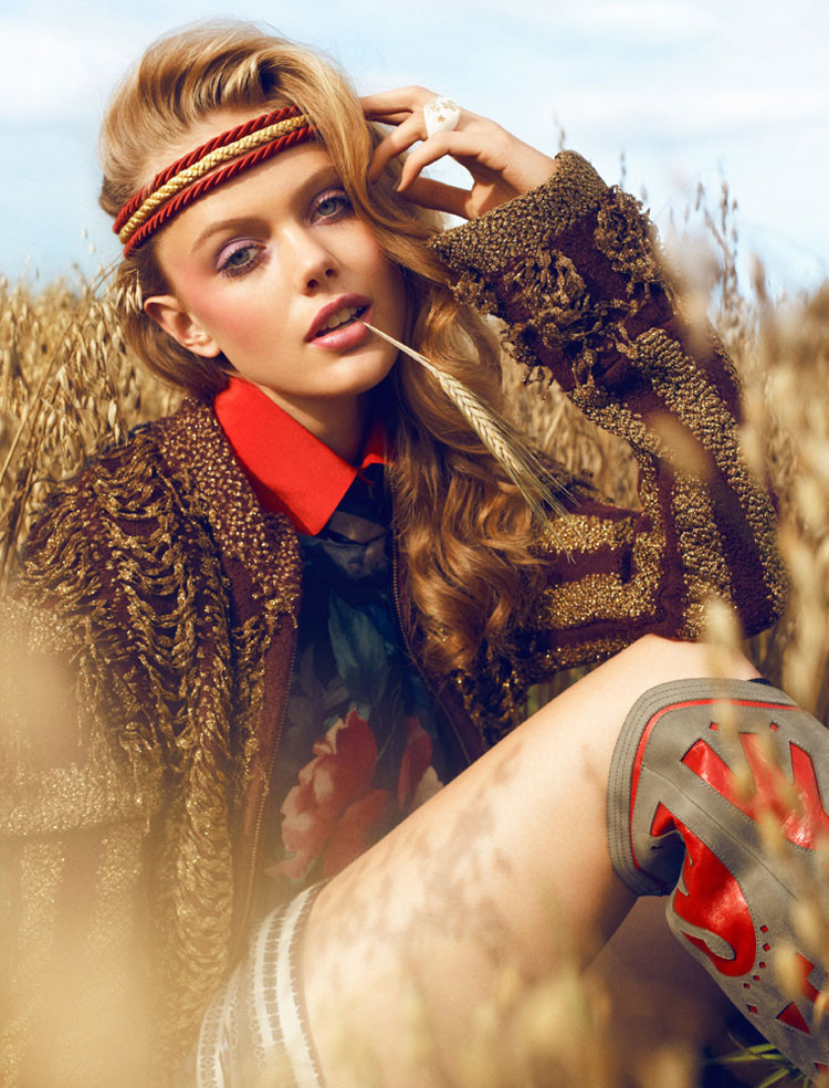 Frida Gustavsson xinh đẹp trong trang phục Bohemian ảnh 5 Frida Gustavsson xinh đẹp trong trang phục Bohemian ảnh 5
