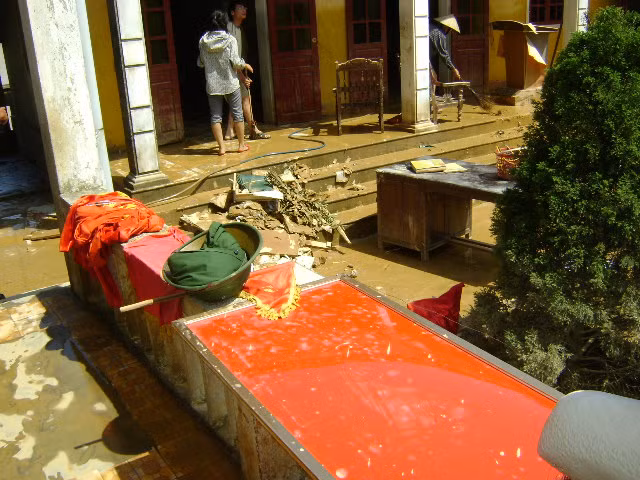 "Hậu lũ" tại một trường tiểu học ảnh 6