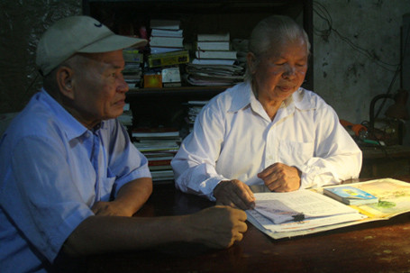 Nơi học tập quen thuộc của 3 cụ sinh viên