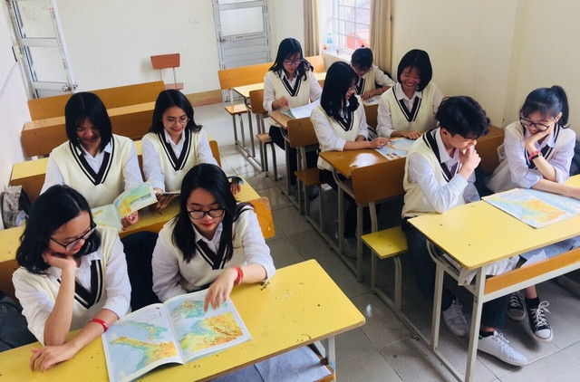 Giờ ôn luyện của đội tuyển HSG quốc gia Giờ ôn luyện của đội tuyển HSG quốc gia