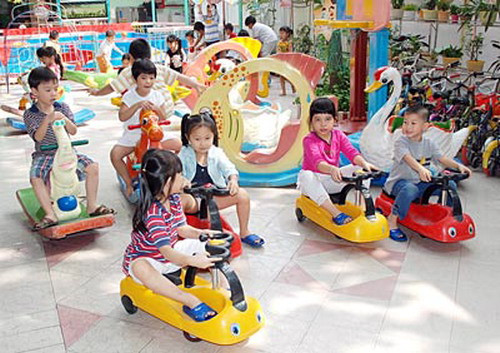 TP HCM: Nhiều trường mầm non nhận giữ trẻ cận Tết Nổi bật