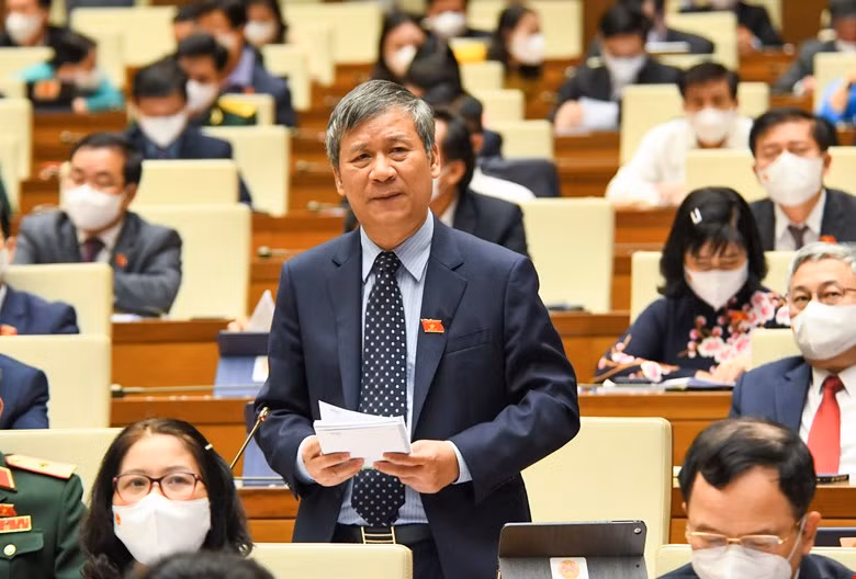 Đại biểu Nguyễn Anh Trí (đoàn TP Hà Nội)