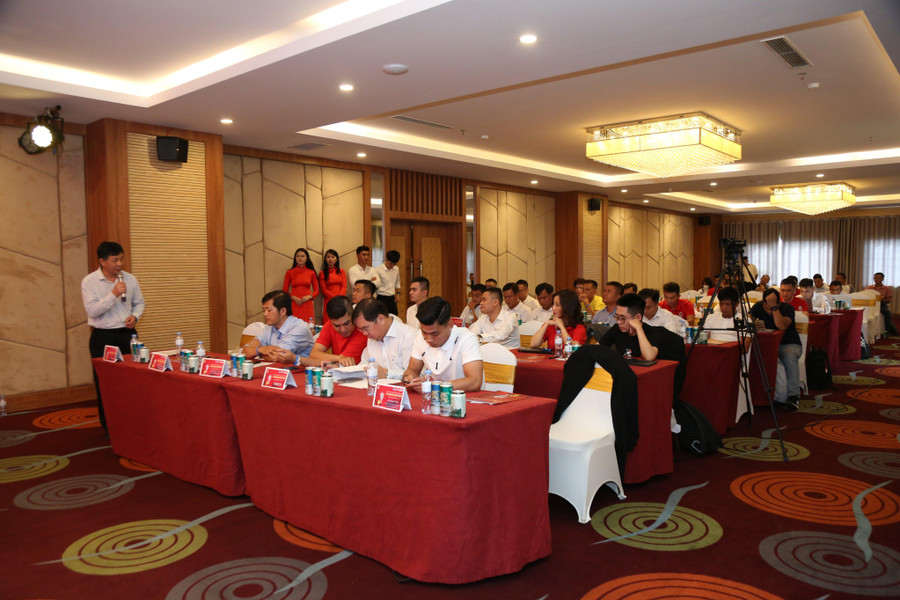 Đại diện trường Đại học Tây Nguyên - đơn vị đăng cai Giải, thông tin về công tác chuẩn bị.