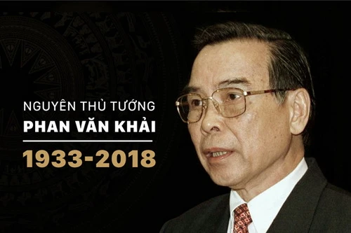 Nguyên Thủ tướng Phan Văn Khải. Ảnh: Reuters - Phượng Nguyễn