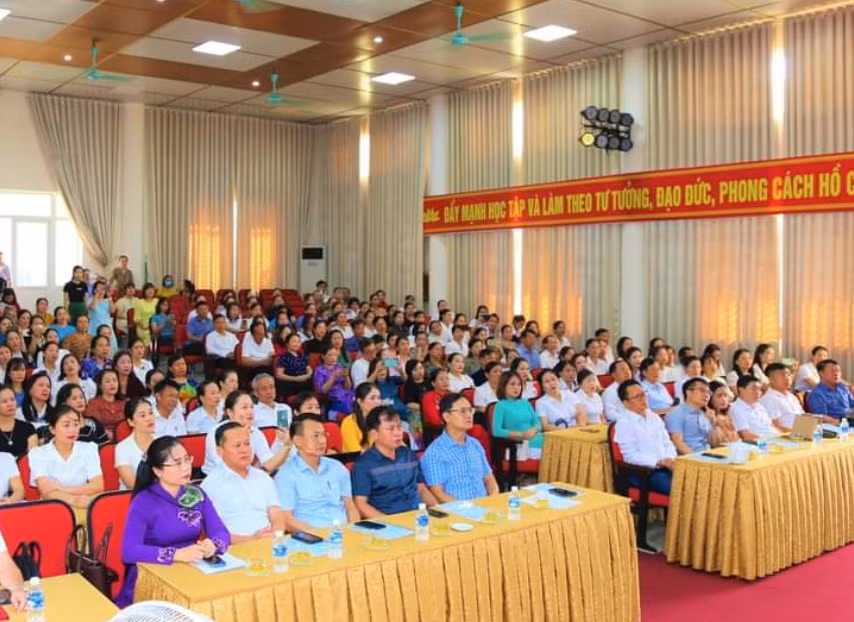 Hội nghị Tổng kết hoạt động đọc sách huyện Thạch Hà năm học 2022-2023.