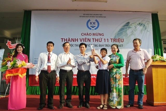 11 triệu học sinh tham gia Olympic tiếng Anh trên Internet