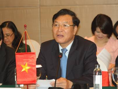Bộ trưởng Phạm Vũ Luận phát biểu tại kỳ họp