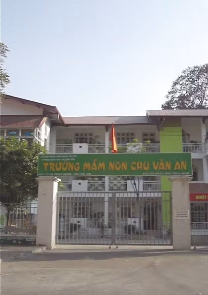 Trường MN Chu Văn An sắp tới được mở rộng thêm với diện tích 2.100m2