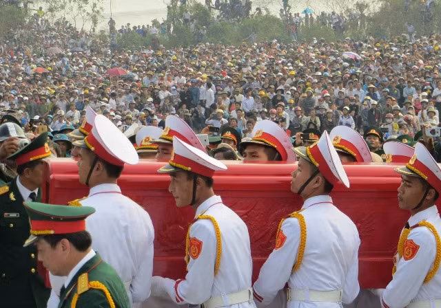 Lễ an táng Đại tướng Võ Nguyên Giáp tại Quảng Bình