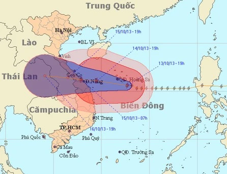 Công điện của Thủ tướng chỉ đạo đối phó bão số 11