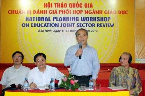 Phối hợp đánh giá thực trạng để phát triển giáo dục