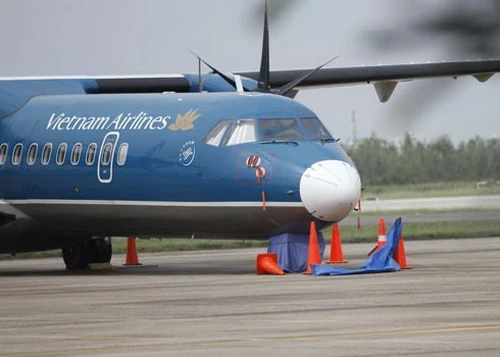 Tìm thấy bánh máy bay ATR72 rơi ở sân bay Cát Bi