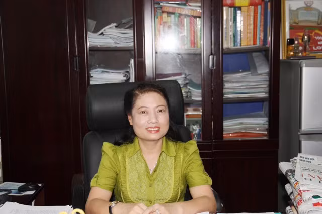 Phó Giám đốc Sở GD&ĐT Hà Nội Phạm Thị Hồng Nga.