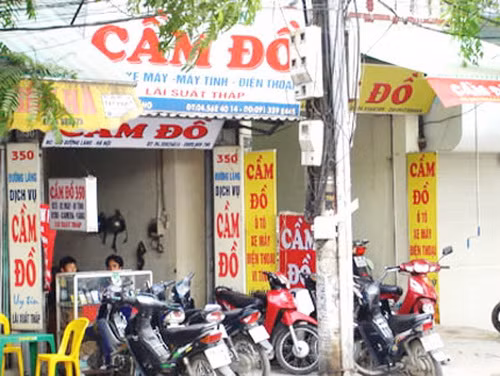 Dịch vụ cầm đồ: Tiềm ẩn nhiều hệ lụy xấu