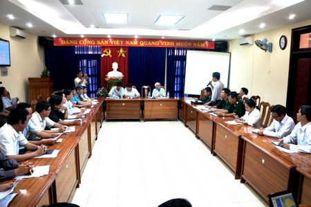 Lãnh đạo TP Đà Nẵng họp khẩn để ứng phó với bão số 11