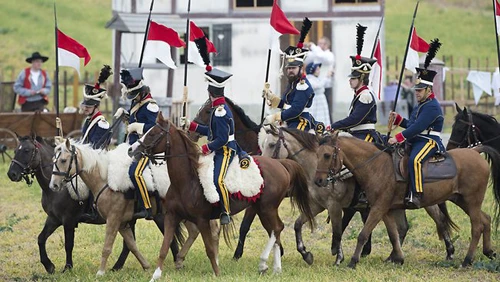 Tái hiện trận chiến lịch sử của Napoleon