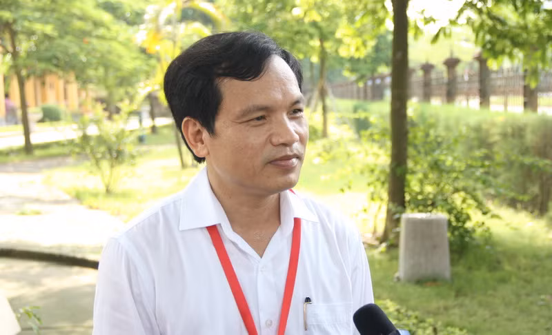 Ông Mai Văn Trinh: Cần lưu ý quy luật phát đề thi trắc nghiệm.