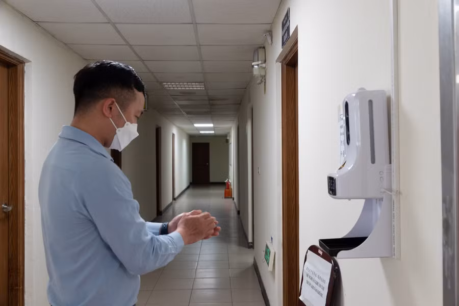 Formosa phòng chống dịch Covid-19 tại nơi làm việc, ký túc xá cho người lao động như thế nào? ảnh 18