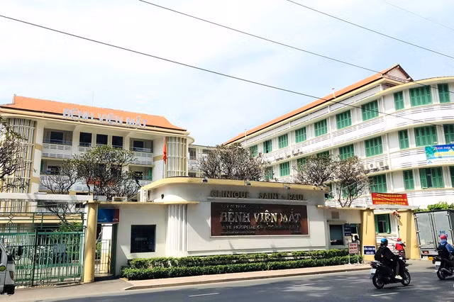Bệnh viện Mắt TP. HCM. Ảnh: Dân Trí