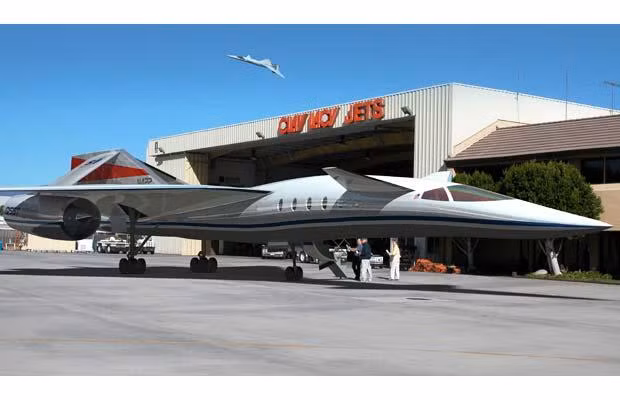 Chiếc máy bay này có thể bay qua Đại tây dương với vận tốc của âm thanh