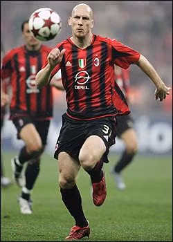 Jaap Stam trong màu áo AC Milan