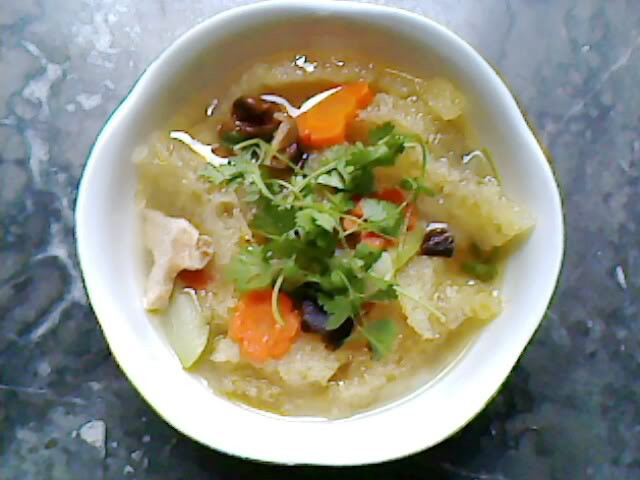 Canh bóng bì