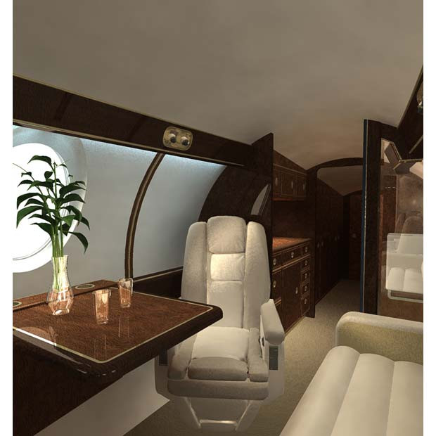 Các nhà thiết kế cho biết, tiếng ồn của chiếc máy bay QSST sẽ rất nhỏ 