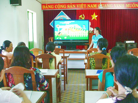 Lớp học đổi mới PP giảng dạy trường tiểu học Huỳnh Ngọc Huệ Lớp học đổi mới PP giảng dạy trường tiểu học Huỳnh Ngọc Huệ