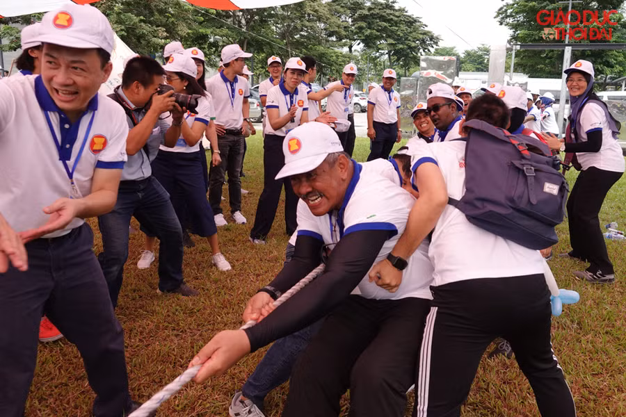 Trò chơi dân gian được tổ chức trong " Ngày gia đình ASEAN 2019"
