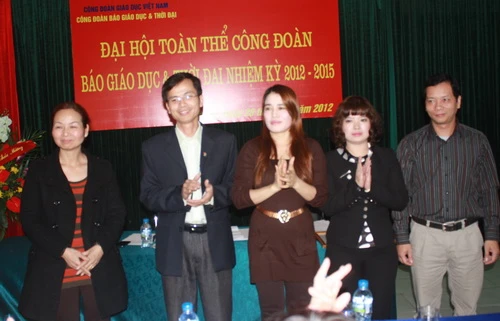 Đại hội toàn thể Công đoàn Báo GD&amp;TĐ NK 2012-2015