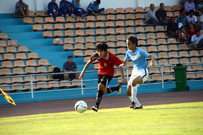 Bóng đá nữ Việt Nam giành chiến thắng trong ngày xuất trận ảnh 2 Bóng đá nữ Việt Nam giành chiến thắng trong ngày xuất trận ảnh 2