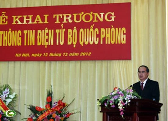 Khai trương Cổng Thông tin điện tử Bộ Quốc phòng