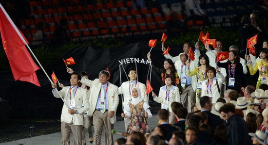 Đoàn thể thao Việt Nam tại Olympic London Đoàn thể thao Việt Nam tại Olympic London