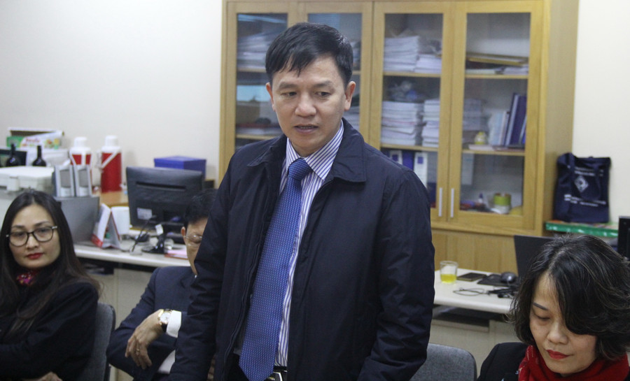 Ông Phạm Quốc Khánh chia sẻ tại Lễ ký kết giữa Trung tâm Kiểm định chất lượng giáo dục (Hiệp hội các trường ĐH, CĐ Việt Nam) với Trung tâm Xuất sắc Quốc tế về giáo dục Du lịch và Khách sạn (Australia) – sáng 17/1. Ông Phạm Quốc Khánh chia sẻ tại Lễ ký kết giữa Trung tâm Kiểm định chất lượng giáo dục (Hiệp hội các trường ĐH, CĐ Việt Nam) với Trung tâm Xuất sắc Quốc tế về giáo dục Du lịch và Khách sạn (Australia) – sáng 17/1.