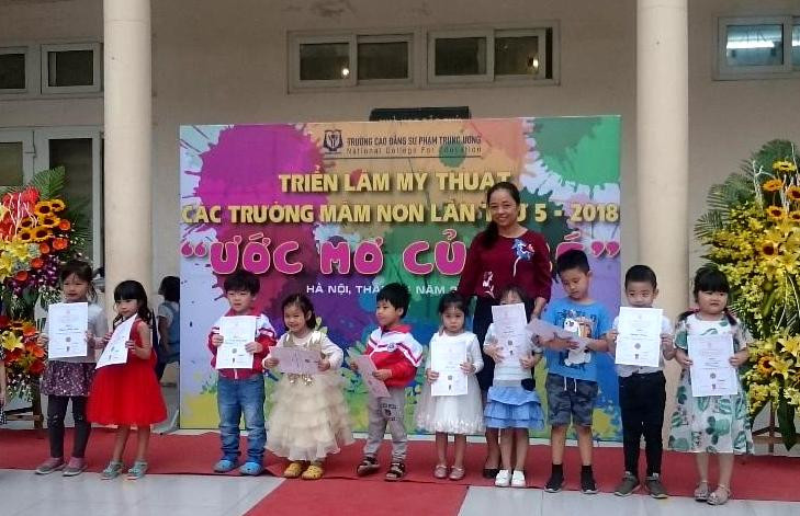 Trao giải Hội thi Mỹ thuật “ước mơ của bé“ ảnh 3 Trao giải Hội thi Mỹ thuật “ước mơ của bé“ ảnh 3