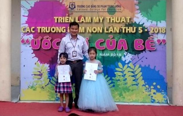 Trao giải Hội thi Mỹ thuật “ước mơ của bé“ ảnh 1 Trao giải Hội thi Mỹ thuật “ước mơ của bé“ ảnh 1