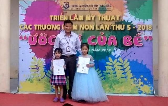 Trao giải Hội thi Mỹ thuật “ước mơ của bé“ ảnh 1