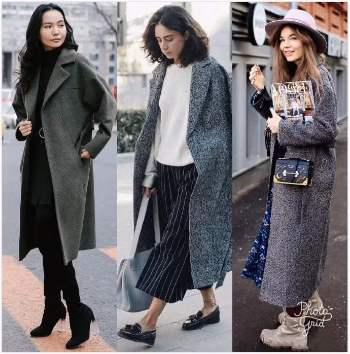 18 bộ áo khoác mùa đông với các gợi ý phong cách thời trang giúp chị em ghi điểm - Ảnh 2.