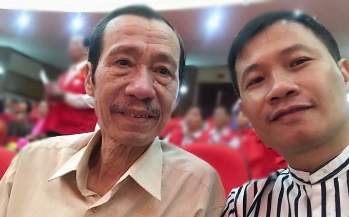 Hình ảnh nhạc sĩ Hà Hải (trái) và nhạc sĩ Nguyễn Quang Long được chụp hồi tháng 10/2019. (Ảnh: Nguyễn Quang Long) Hình ảnh nhạc sĩ Hà Hải (trái) và nhạc sĩ Nguyễn Quang Long được chụp hồi tháng 10/2019. (Ảnh: Nguyễn Quang Long)